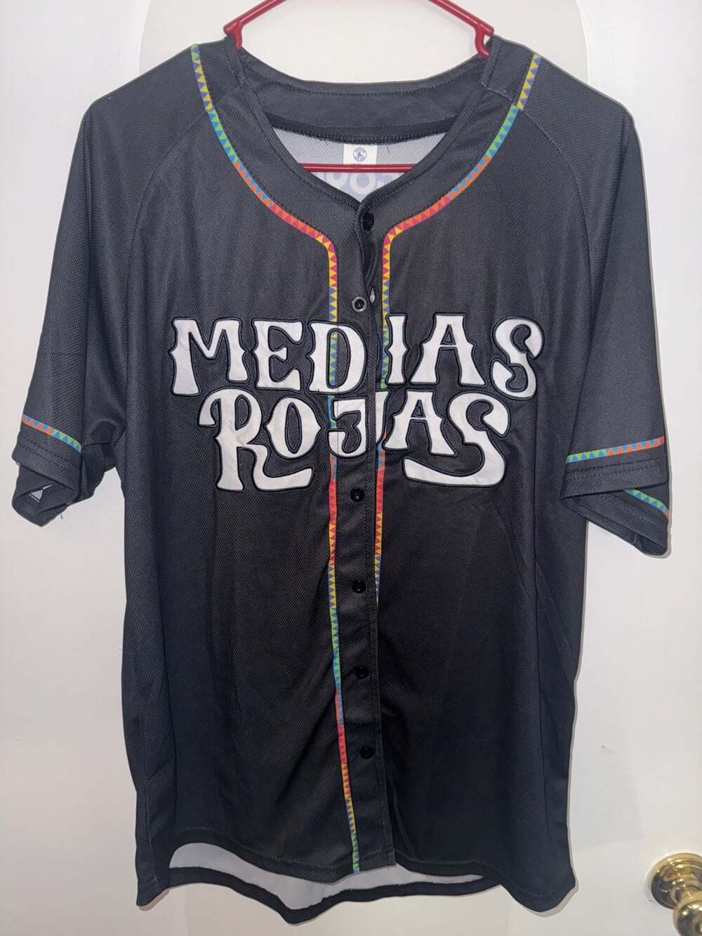 Boston Red Sox Medias Rojas Hispanic Heritage Goya Giveaway Jersey Size M